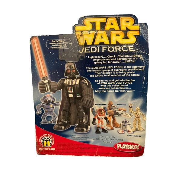 2004 Playskool Star Wars Jedi Force DARTH VADER AND IMPERIAL CLAW DROID - NEW - Picture 4 of 7